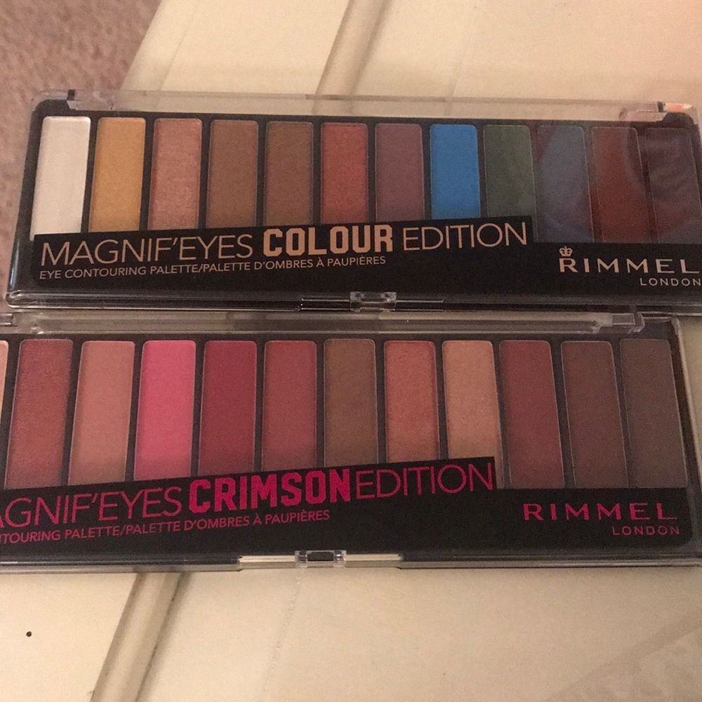 UNOPENED Rimmel London magnifeyes palettes